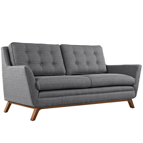 Modway Beguile Living Room Set Upholstered Fabric - Set of 2 - EEI-2432 | Sofas | Modishstore-8