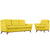 Modway Beguile Living Room Set Upholstered Fabric - Set of 2 - EEI-2433 | Sofas | Modishstore-22