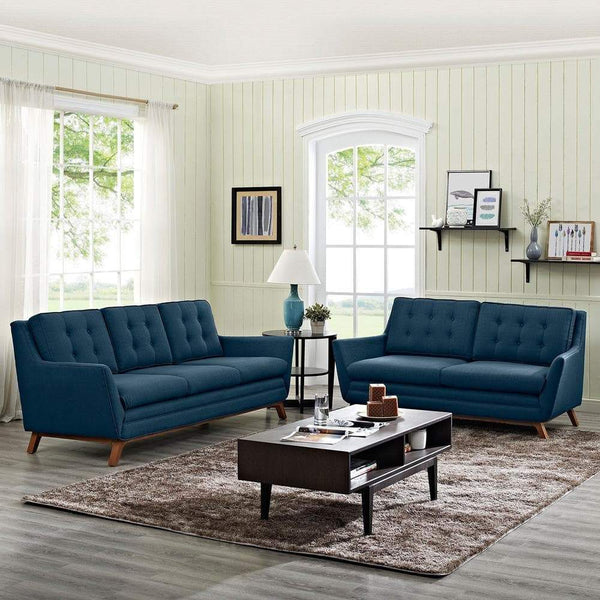 Modway Beguile Living Room Set Upholstered Fabric - Set of 2 - EEI-2434 | Sofas | Modishstore-7