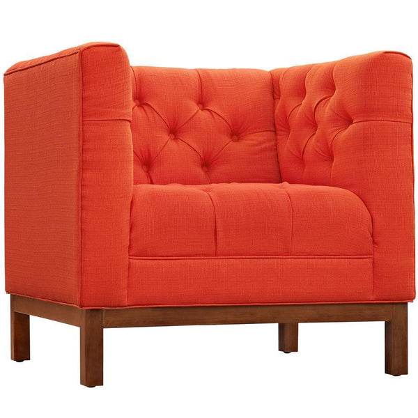 Modway Panache Living Room Set Upholstered Fabric - Set of 3 | Sofas | Modishstore-2