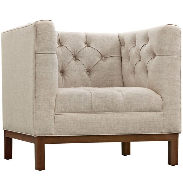 Modway Panache Living Room Set Upholstered Fabric - Set of 3 | Sofas | Modishstore-17