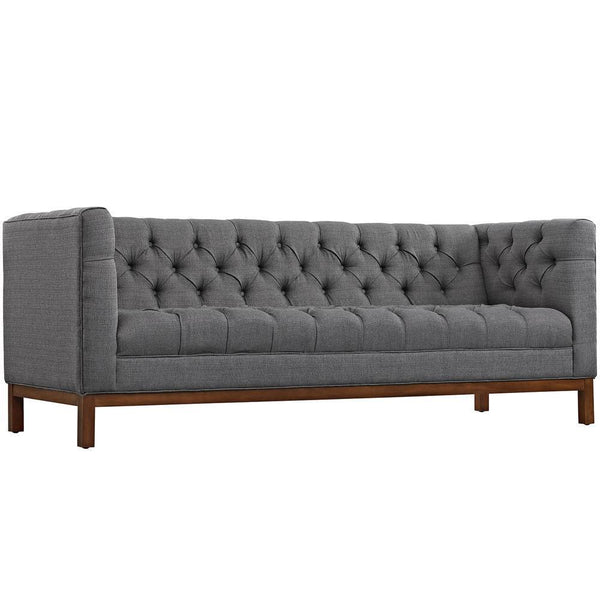 Modway Panache Living Room Set Upholstered Fabric - Set of 3 | Sofas | Modishstore-23