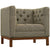 Modway Panache Living Room Set Upholstered Fabric - Set of 3 | Sofas | Modishstore-29