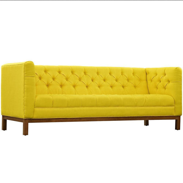 Modway Panache Living Room Set Upholstered Fabric - Set of 3 | Sofas | Modishstore-36