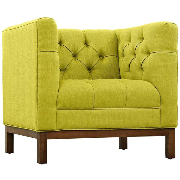 Modway Panache Living Room Set Upholstered Fabric - Set of 3 | Sofas | Modishstore-38