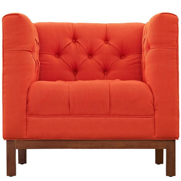 Modway Panache Living Room Set Upholstered Fabric - Set of 2 - EEI-2436 | Sofas | Modishstore-4