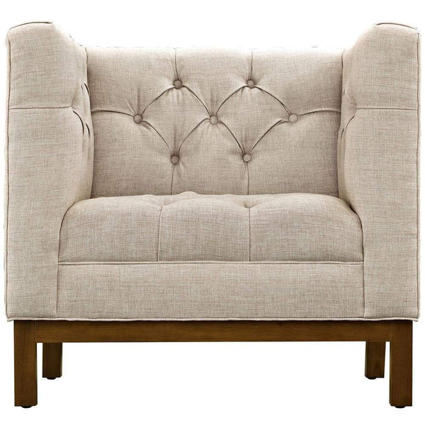 Modway Panache Living Room Set Upholstered Fabric - Set of 2 - EEI-2436 | Sofas | Modishstore-16
