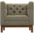 Modway Panache Living Room Set Upholstered Fabric - Set of 2 - EEI-2436 | Sofas | Modishstore-25