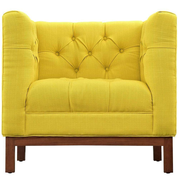 Modway Panache Living Room Set Upholstered Fabric - Set of 2 - EEI-2436 | Sofas | Modishstore-28