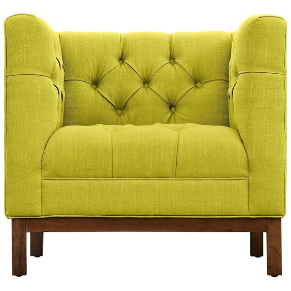 Modway Panache Living Room Set Upholstered Fabric - Set of 2 - EEI-2436 | Sofas | Modishstore-33