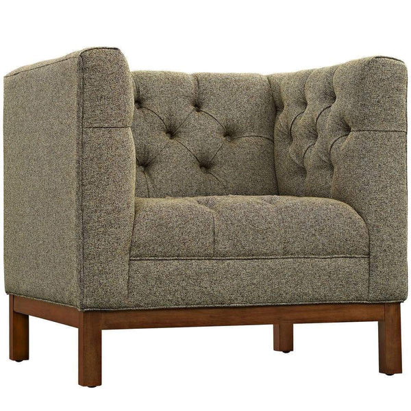 Modway Panache Living Room Set Upholstered Fabric - Set of 2 - EEI-2437 | Sofas | Modishstore-41