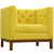 Modway Panache Living Room Set Upholstered Fabric - Set of 2 - EEI-2437 | Sofas | Modishstore-45
