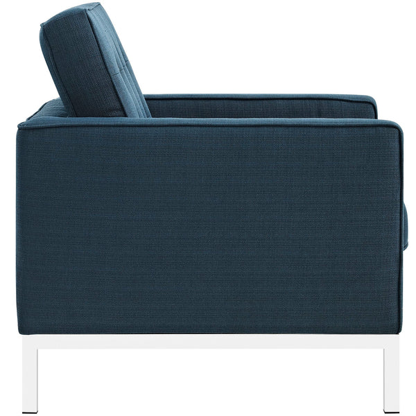 Modway Loft Living Room Set Upholstered Fabric - Set of 3 - EEI-2438 | Sofas | Modishstore-12