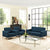 Modway Loft Living Room Set Upholstered Fabric - Set of 3 - EEI-2438 | Sofas | Modishstore-18