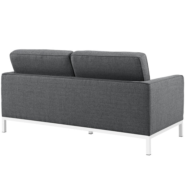Modway Loft Living Room Set Upholstered Fabric - Set of 3 - EEI-2438 | Sofas | Modishstore-16