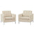 Modway Loft Armchairs Upholstered Fabric - Set of 2 | Armchairs | Modishstore-22