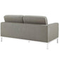 Modway Loft Living Room Set Upholstered Fabric - Set of 2 - EEI-2442 | Sofas | Modishstore-19