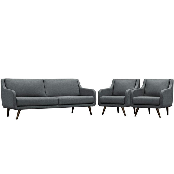 Modway Verve Living Room Set - Set of 3 | Sofas | Modishstore-13