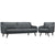 Modway Verve Living Room Set - Set of 2 | Sofas | Modishstore-14