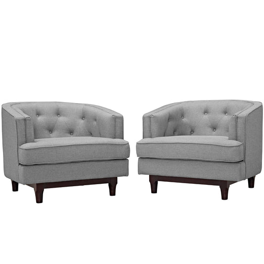 Modway Coast Armchairs - Set of 2 | Armchairs | Modishstore-10