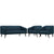 Modway Slide Living Room Set - Set of 3 | Sofas | Modishstore