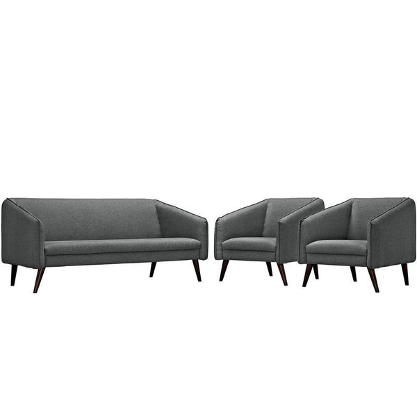 Modway Slide Living Room Set - Set of 3 | Sofas | Modishstore-5