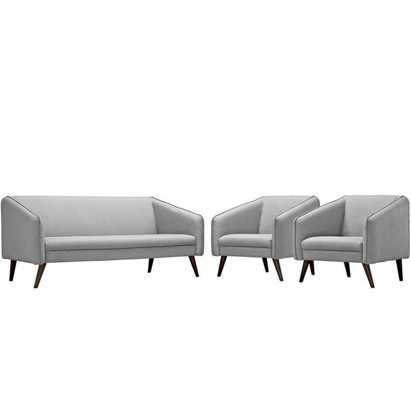 Modway Slide Living Room Set - Set of 3 | Sofas | Modishstore-9