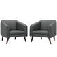 Modway Slide Armchairs - Set of 2 | Armchairs | Modishstore-5