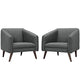 Modway Slide Armchairs - Set of 2 | Armchairs | Modishstore-5