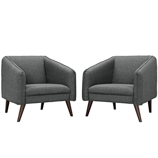 Modway Slide Armchairs - Set of 2 | Armchairs | Modishstore-5