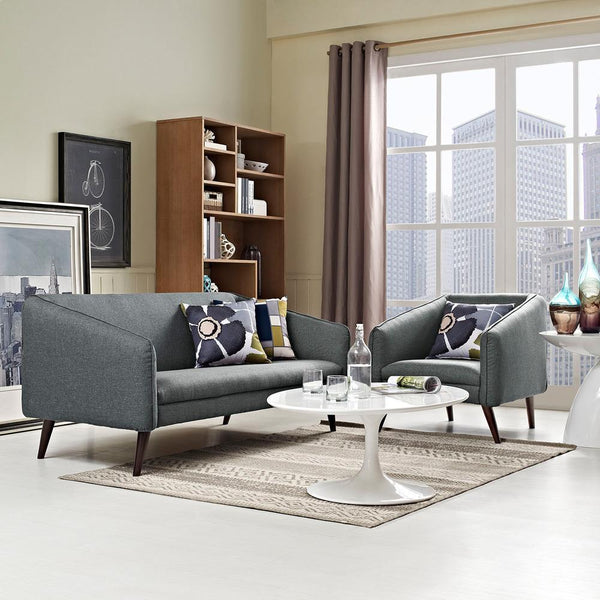 Modway Slide Living Room Set - Set of 2 | Sofas | Modishstore-28