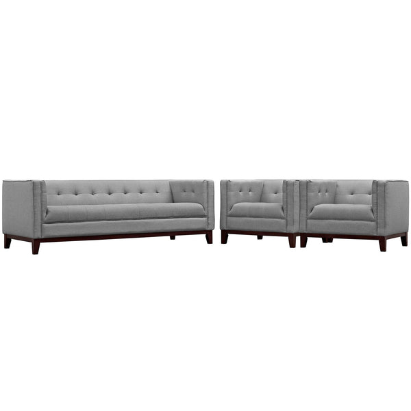 Modway Serve Living Room Set - Set of 3 | Sofas | Modishstore-18