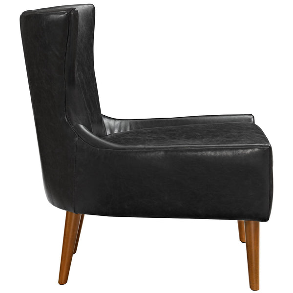 Modway Keen Vinyl Armchair | Armchairs | Modishstore-11