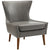 Modway Keen Vinyl Armchair | Armchairs | Modishstore-13