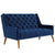 Modway Peruse Velvet Loveseat | Loveseats | Modishstore-17