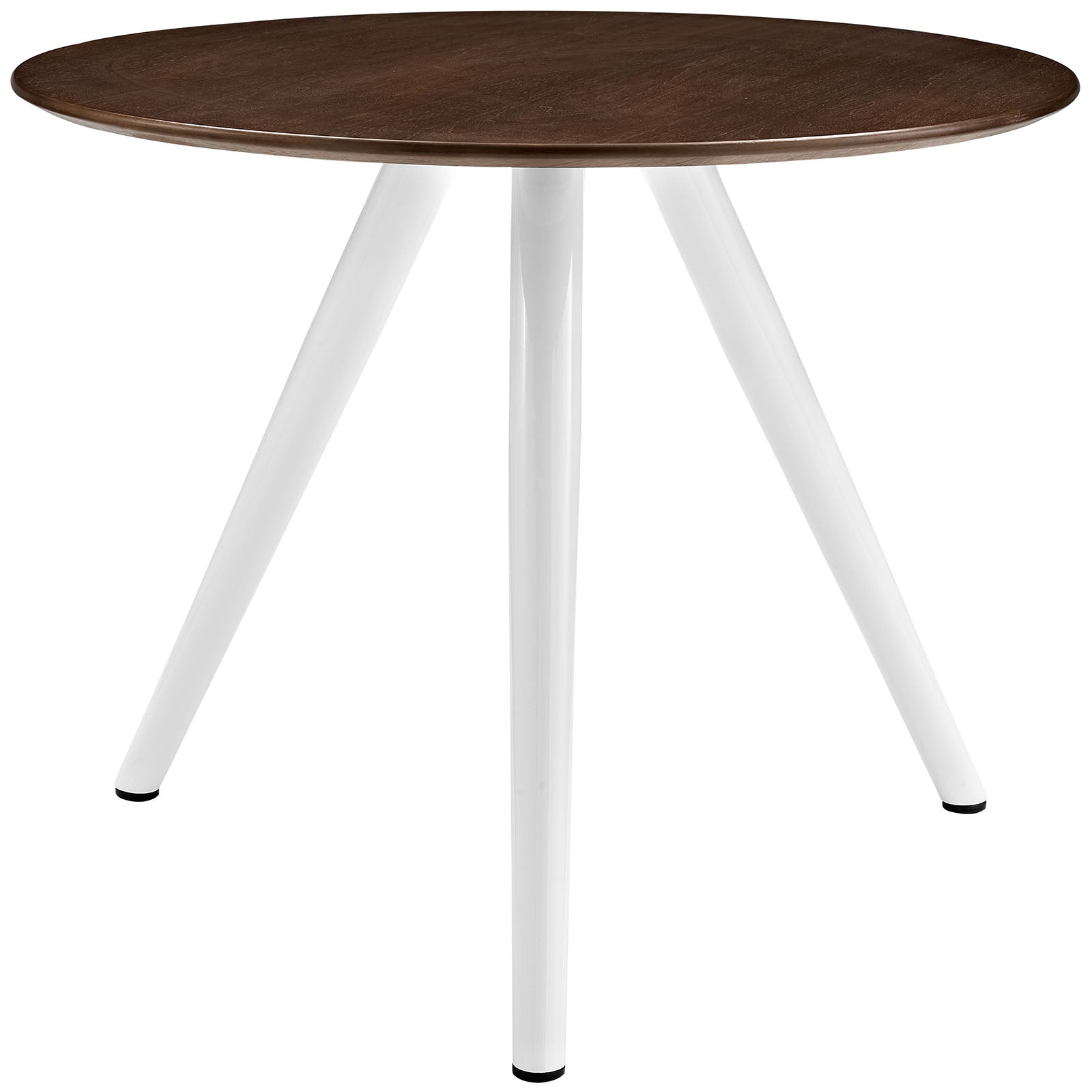 Modway Lippa 36" Round Walnut Dining Table with Tripod Base in Walnut | Dining Tables | Modishstore-2
