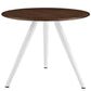 Modway Lippa 36" Round Walnut Dining Table with Tripod Base in Walnut | Dining Tables | Modishstore-4