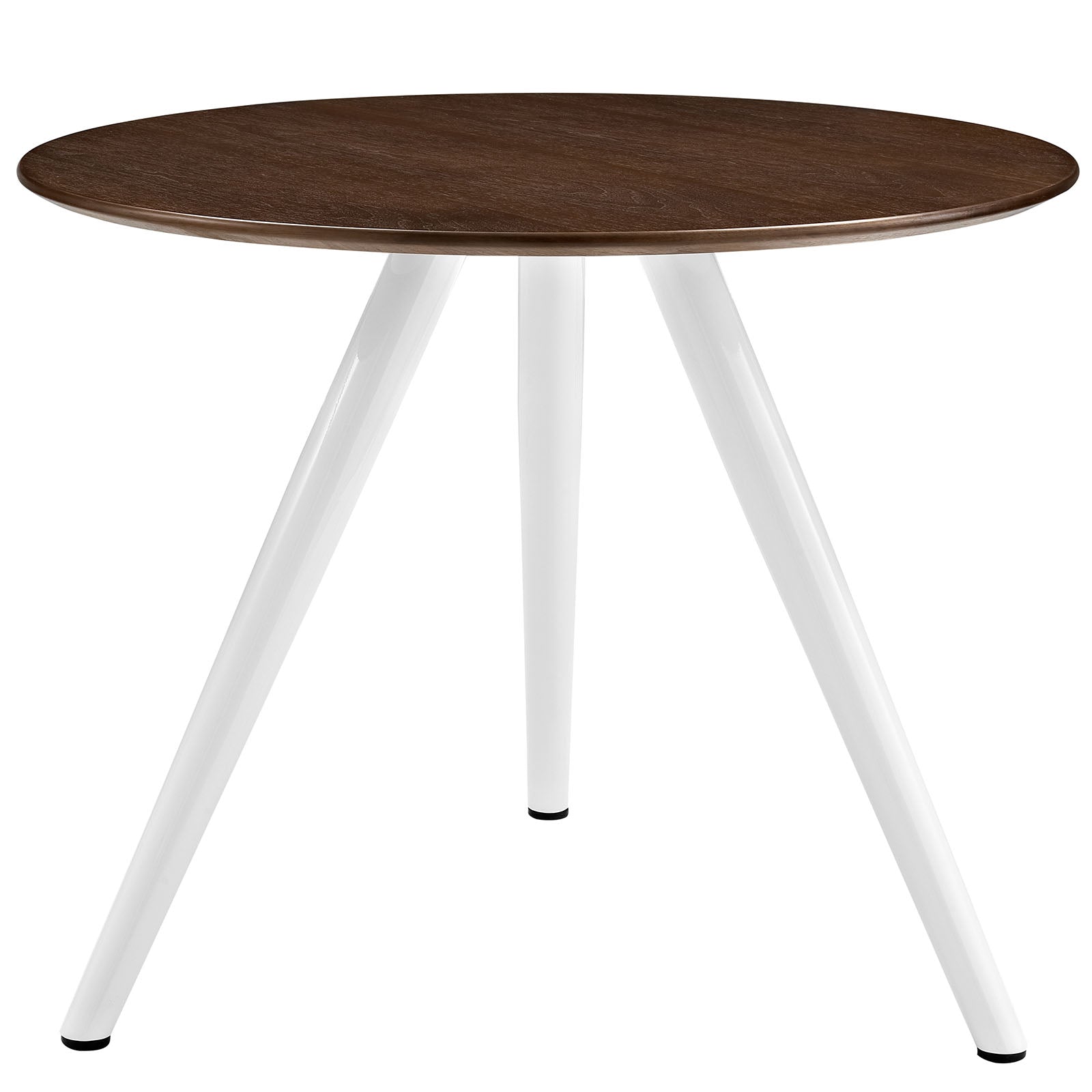 Modway Lippa 36" Round Walnut Dining Table with Tripod Base in Walnut | Dining Tables | Modishstore-4