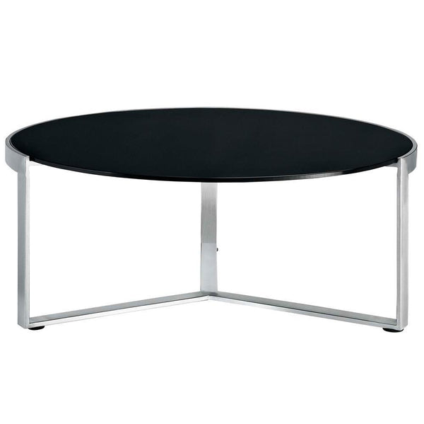Modway Disk Coffee Table - Black | Coffee Tables | Modishstore-2