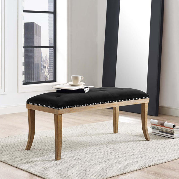 Modway Expression Upholstered Fabric Bench | Stools & Benches | Modishstore-13