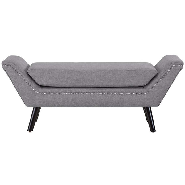 Modway Gambol Upholstered Fabric Bench | Stools & Benches | Modishstore-7