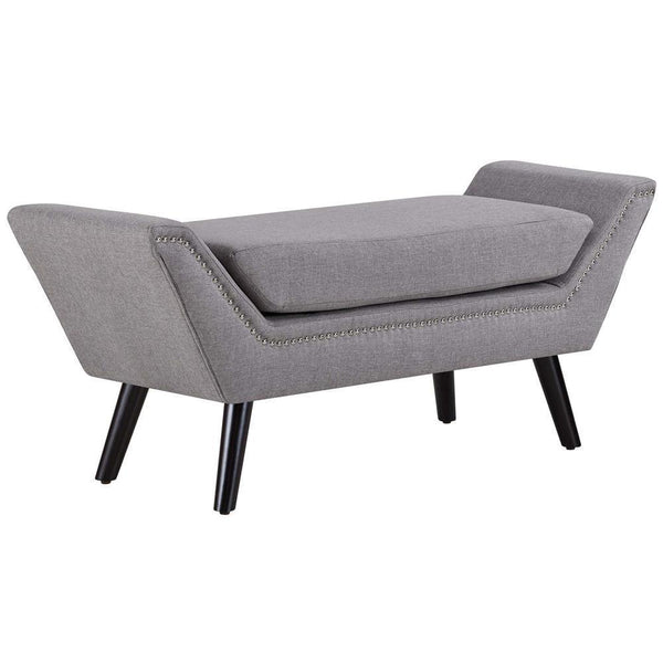 Modway Gambol Upholstered Fabric Bench | Stools & Benches | Modishstore-3
