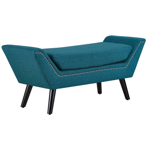 Modway Gambol Upholstered Fabric Bench | Stools & Benches | Modishstore-16