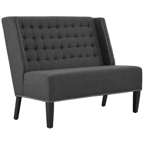 Modway Achieve Upholstered Fabric Settee | Loveseats | Modishstore-2