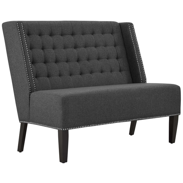 Modway Achieve Upholstered Fabric Settee | Loveseats | Modishstore-3