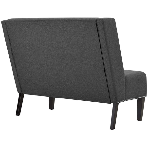 Modway Achieve Upholstered Fabric Settee | Loveseats | Modishstore-5