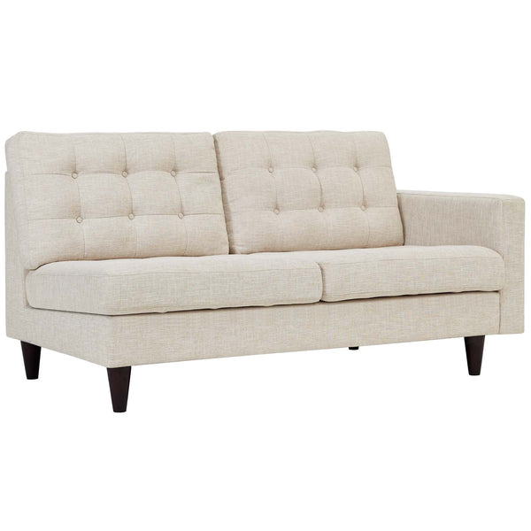 Modway Empress Right-Facing Upholstered Fabric Loveseat | Loveseats | Modishstore-13
