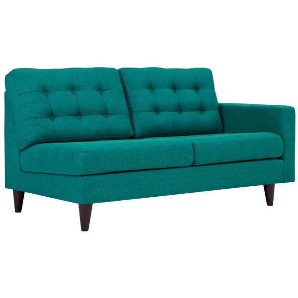Modway Empress Right-Facing Upholstered Fabric Loveseat | Loveseats | Modishstore-10