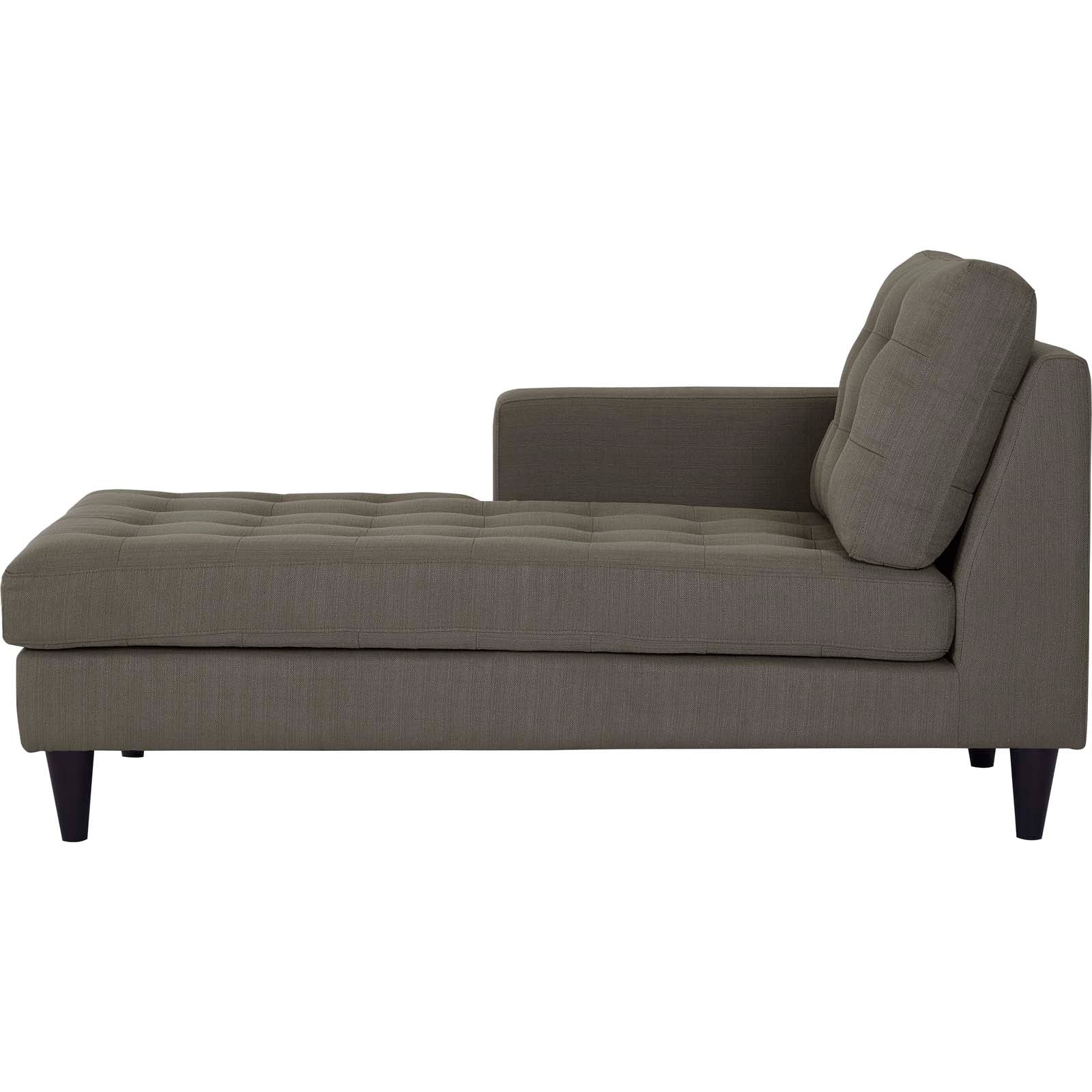 Modway Empress Left-Arm Upholstered Fabric Chaise | Outdoor Recliners & Lounge Chairs | Modishstore-22