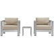 Modway EEI-2599 Shore 3 Piece Outdoor Patio Aluminum Sectional Sofa Set | Outdoor Sofas, Loveseats & Sectionals | Modishstore-28